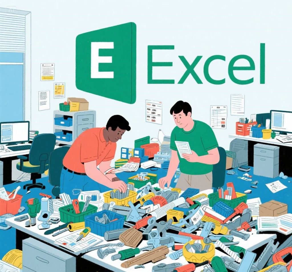 Quản lý công cụ dụng cụ bằng Excel