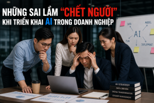 triển khai AI cho doanh nghiệp, đào tạo AI cho nhân sự, ứng dụng AI trong doanh nghiệp, cách tiếp cận AI hiệu quả